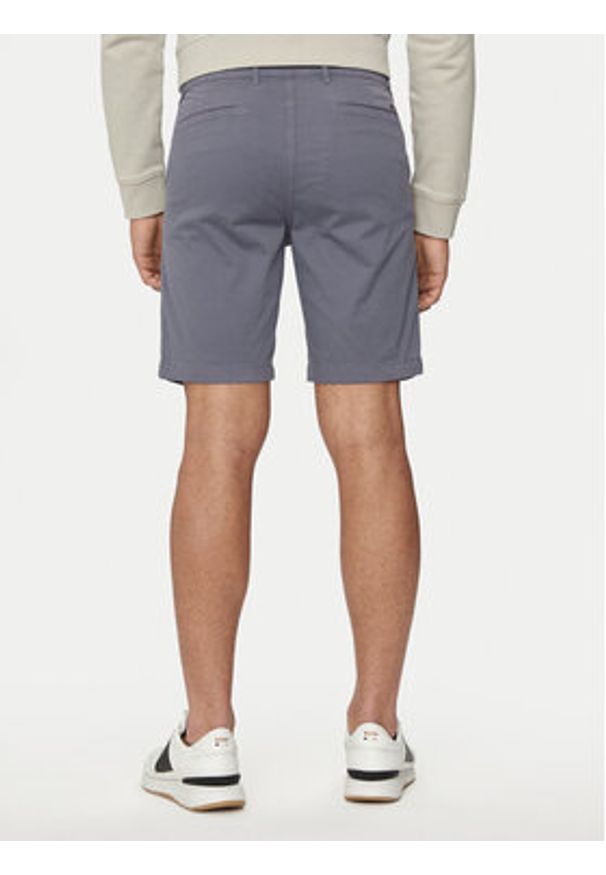 BOSS - Boss Szorty materiałowe Chino-Slim-Shorts 50513035 Niebieski Slim Fit. Kolor: niebieski. Materiał: bawełna