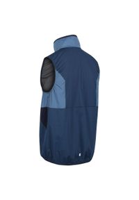 Kamizelka turystyczna męska Lankin Regatta softshell. Kolor: niebieski. Materiał: softshell. Długość rękawa: bez rękawów. Sport: turystyka piesza