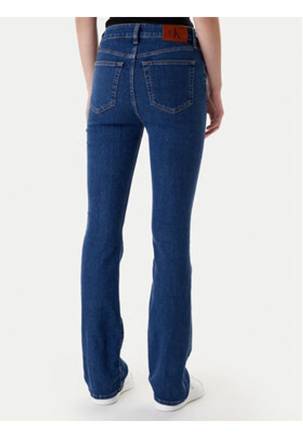 Calvin Klein Jeans Jeansy LV047E619G Niebieski Skinny Fit. Kolor: niebieski