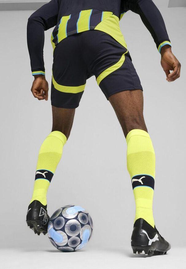 Puma - Męskie szorty Manchester City 24/25 PUMA Marine Blue. Kolor: niebieski. Sport: piłka nożna