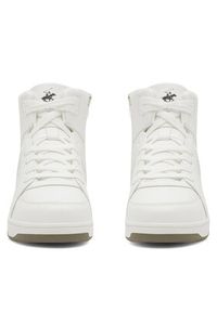Beverly Hills Polo Club Sneakersy NP-BOOM Biały. Kolor: biały. Materiał: skóra #2