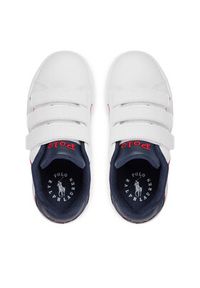 Polo Ralph Lauren Sneakersy RL00592111 C Biały. Kolor: biały. Materiał: skóra