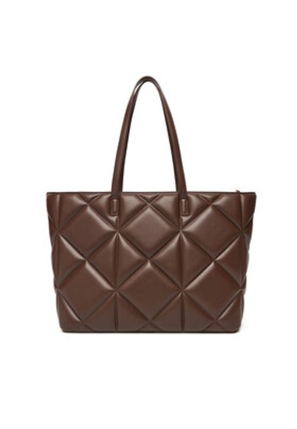 Love Moschino - LOVE MOSCHINO Torebka JC4120PP0NLC0313 Brązowy. Kolor: brązowy. Materiał: skórzane