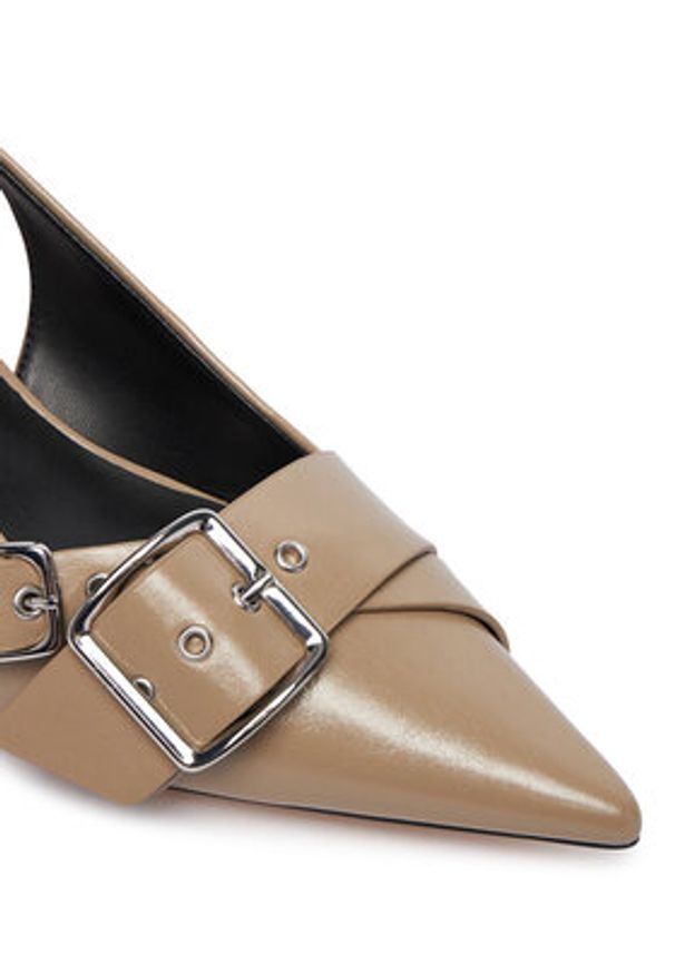 Steve Madden Czółenka Lezley SM11003440 Brązowy. Kolor: brązowy. Materiał: skóra