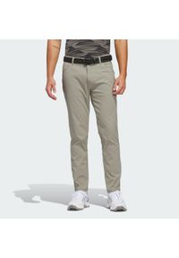 Adidas - Spodnie Ultimate365 5-Pocket. Kolor: szary. Sport: golf