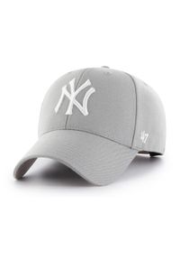 MAJOR LEAGUE BASEBALL - Czapka z daszkiem 47 Brand MLB New York Yankees MVP. Kolor: szary. Styl: sportowy
