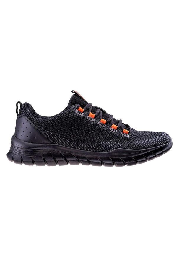 Hi-tec - Męskie Buty Casual Haremi. Okazja: na co dzień. Kolor: czarny, szary, pomarańczowy, wielokolorowy. Sport: turystyka piesza