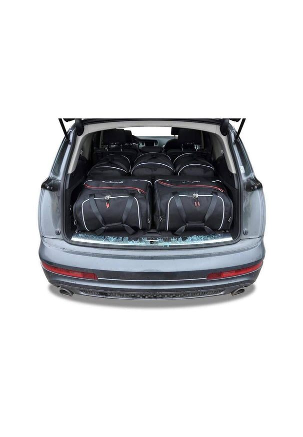KJUST - Torby Do Bagażnika Audi Q7 2005-2015 5Szt Kjust. Kolor: czarny. Styl: sportowy