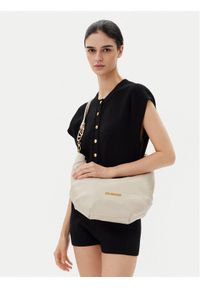 Love Moschino - LOVE MOSCHINO Torebka JC4053PP1MLF0110 Écru. Kolor: kremowy. Materiał: skórzane #1