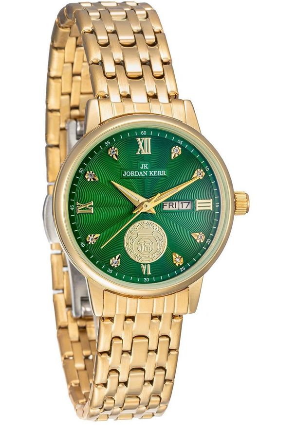 Perfect - Zegarek Jordan Kerr L1071 IPG ZT damski elegancki 30 mm .. Styl: elegancki