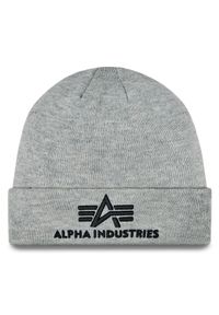 Czapka Alpha Industries. Kolor: szary