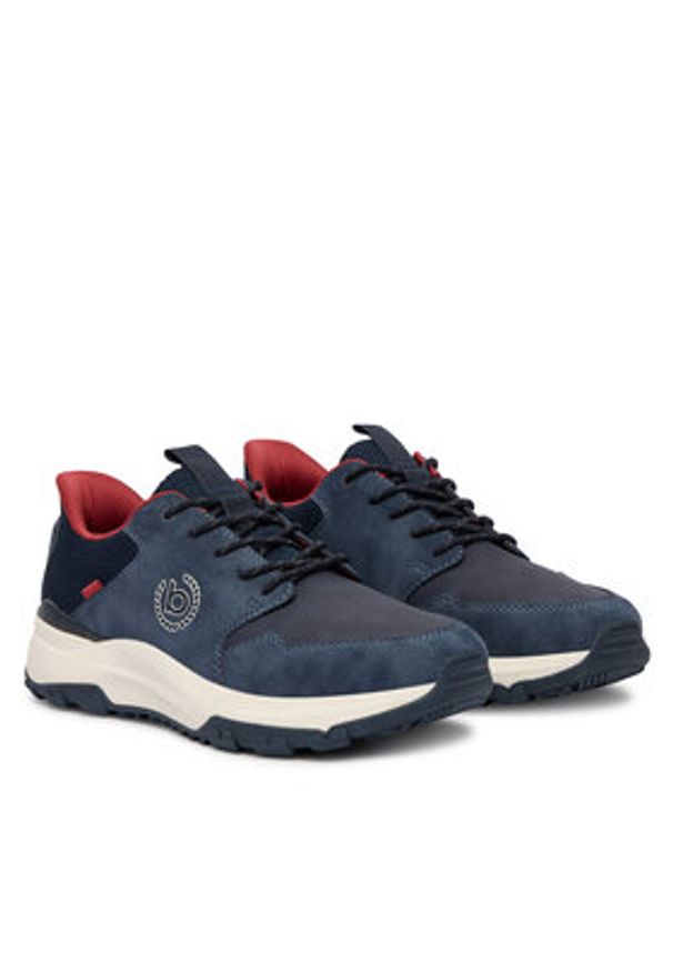 Bugatti Sneakersy 322-AVL02-5500-4100 Granatowy. Kolor: niebieski. Materiał: materiał