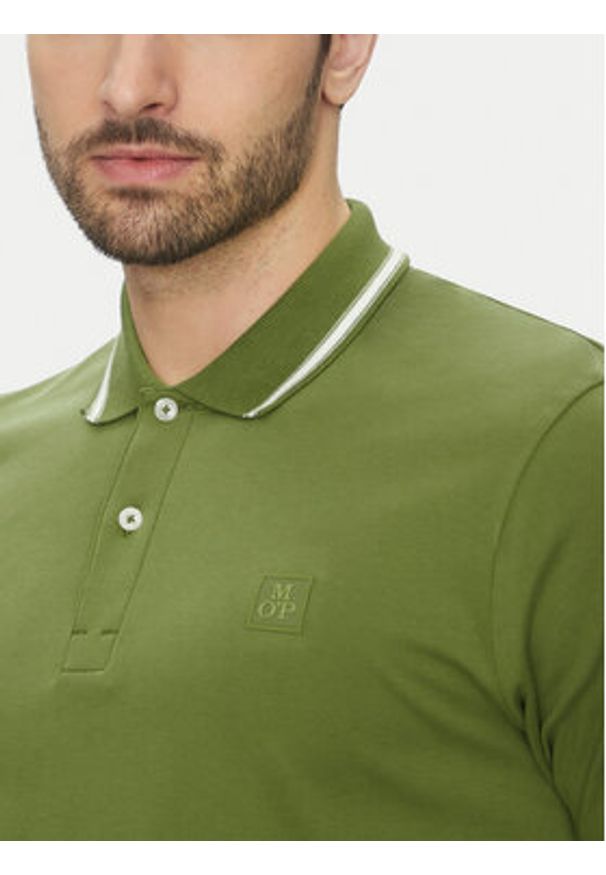 Marc O'Polo Polo 522 2034 53034 Zielony Regular Fit. Typ kołnierza: polo. Kolor: zielony. Materiał: bawełna