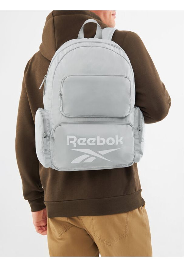 Reebok Plecak RBK-033-CCC-05 Szary. Kolor: szary. Materiał: poliester