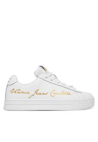 Versace Jeans Couture Sneakersy 80VA3SKL ZPB77 G03 Biały. Kolor: biały. Materiał: skóra #6