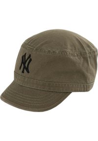 New Era - Czapka Unisex Zielona Militarnie z Bawełny - Modny Styl. Kolor: brązowy, zielony, wielokolorowy. Materiał: bawełna. Wzór: moro