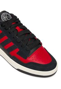 Adidas - adidas Sneakersy Rapid Court Low JR1012 Czarny. Kolor: czarny. Materiał: skóra #5