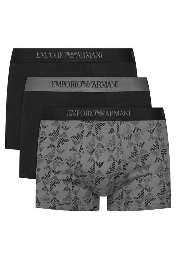 Emporio Armani Underwear Komplet bokserek EM000260 AF10800 MC200 Czarny. Kolor: czarny. Materiał: bawełna