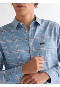 Wrangler - MĘSKA KOSZULA WRANGLER 1 PKT SHIRT ASHLEY BLUE 112378488 #2