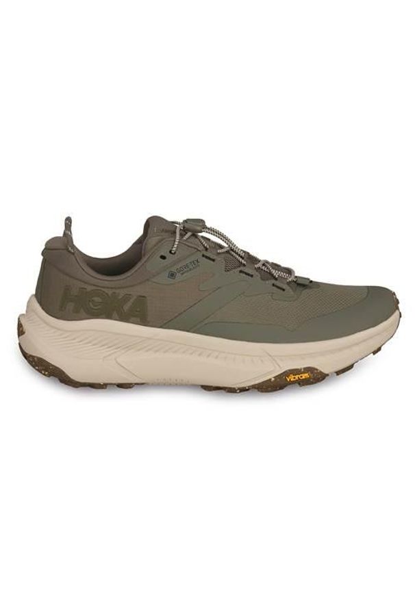 Buty do biegania męskie Hoka One One One Stm Hok M Transport. Kolor: zielony. Materiał: syntetyk, tkanina, materiał. Szerokość cholewki: normalna. Sport: bieganie