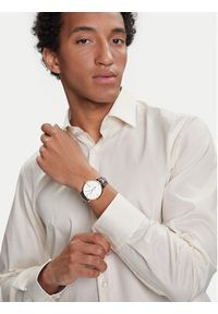 U.S. Polo Assn. Zegarek Dorian USP7279YG Brązowy. Kolor: brązowy. Materiał: skóra #5