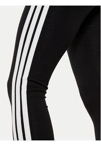 Adidas - adidas Legginsy Essentials 3-Stripes JE0072 Czarny Slim Fit. Kolor: czarny. Materiał: bawełna #4