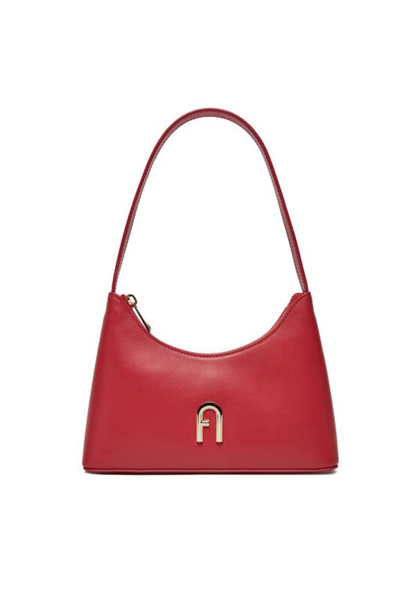 Furla Torebka Diamante WB00863 AX0733 2673S Czerwony. Kolor: czerwony. Materiał: skórzane