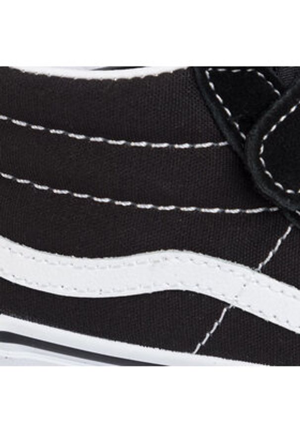 Vans Tenisówki Sk8-Mid Reissue V VN00018T6BT1 Czarny. Kolor: czarny. Materiał: zamsz, skóra