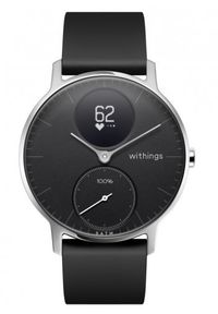 WITHINGS - Smartwatch Withings Activité Steel HR 36mm czarny. Rodzaj zegarka: smartwatch. Kolor: czarny. Styl: elegancki, casual, klasyczny, biznesowy #1