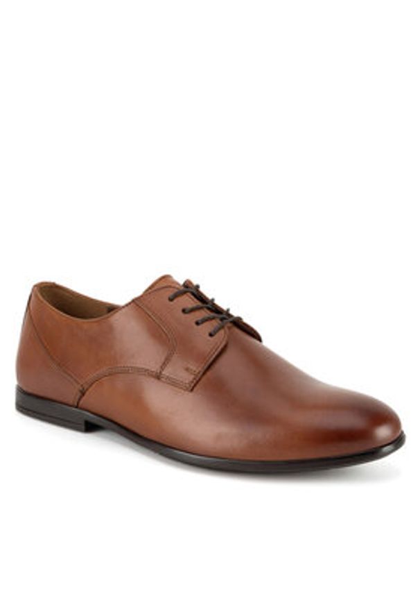 Lasocki Półbuty KONGO-14 MI08 Brązowy. Kolor: brązowy. Materiał: skóra