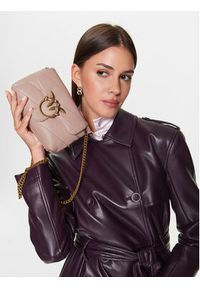 Pinko Torebka Love Baby Puff C PE 23 PLTT 100040 A0F2 Różowy. Kolor: różowy. Materiał: skórzane #4