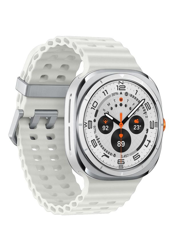 SAMSUNG - Samsung Galaxy Watch Ultra 2025 LTE 47mm Tytanowy Biały (L705). Kolor: biały