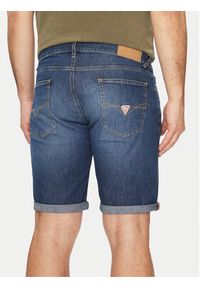 Guess Szorty jeansowe Sonny M4GD01 D4Z24 Granatowy Slim Fit. Kolor: niebieski. Materiał: bawełna #5