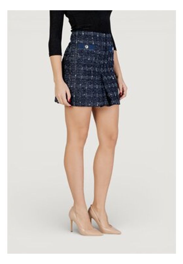 Morgan Spódnica mini 261-JINCA Czarny Slim Fit. Kolor: czarny. Materiał: syntetyk