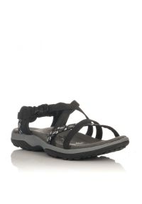 skechers - Sandały SKECHERS REGGAE SLIM VACAY Czarny. Kolor: czarny. Materiał: syntetyk, tkanina. Sezon: lato