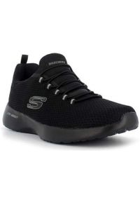 skechers - Buty na co dzień męskie SKECHERS DYNAMIGHT siateczka. Okazja: na co dzień. Kolor: czarny. Sport: fitness