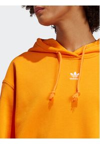 Adidas - adidas Bluza Hoodie IK7693 Pomarańczowy. Kolor: pomarańczowy. Materiał: bawełna #3