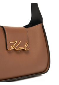 Karl Lagerfeld - KARL LAGERFELD Torebka A1W30149 Brązowy. Kolor: brązowy. Materiał: skórzane #5