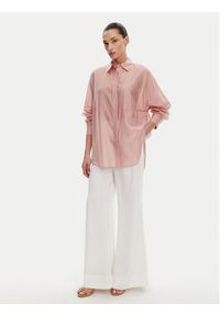 ACCESS FASHION Koszula 53-7068-104 Różowy Loose Fit. Kolor: różowy. Materiał: lyocell