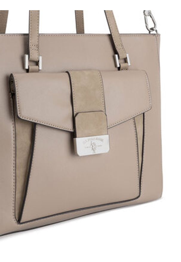 U.S. Polo Assn. Torebka BIUXT8422WVP Beżowy. Kolor: beżowy