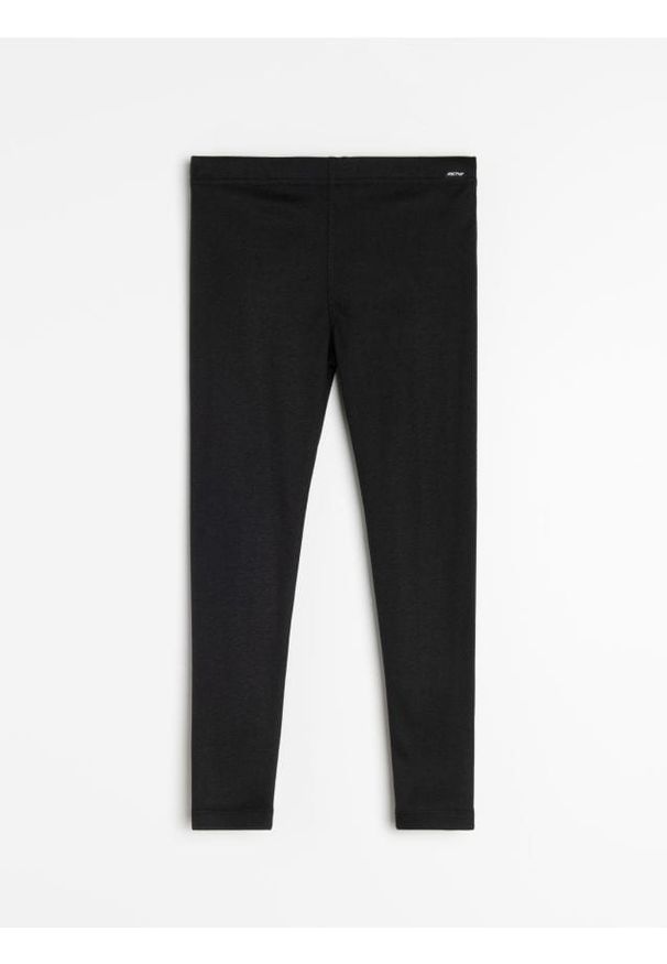 Sinsay - Legginsy termoaktywne Active - czarny. Kolor: czarny