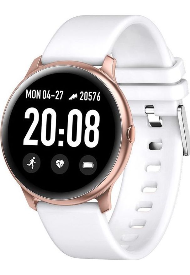 Smartwatch G.Rossi ZG312E Biały (14819-uniw). Rodzaj zegarka: smartwatch. Kolor: biały