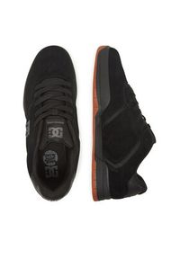 DC Sneakersy CENTRAL ADYS100551-KKG Czarny. Kolor: czarny. Materiał: zamsz, skóra #4