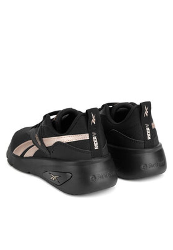 Reebok Sneakersy RIDER V 100220427 Czarny. Kolor: czarny. Materiał: skóra
