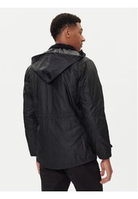 Barbour Kurtka przejściowa Sapper MWX0020BK71 Czarny Regular Fit. Kolor: czarny. Materiał: bawełna