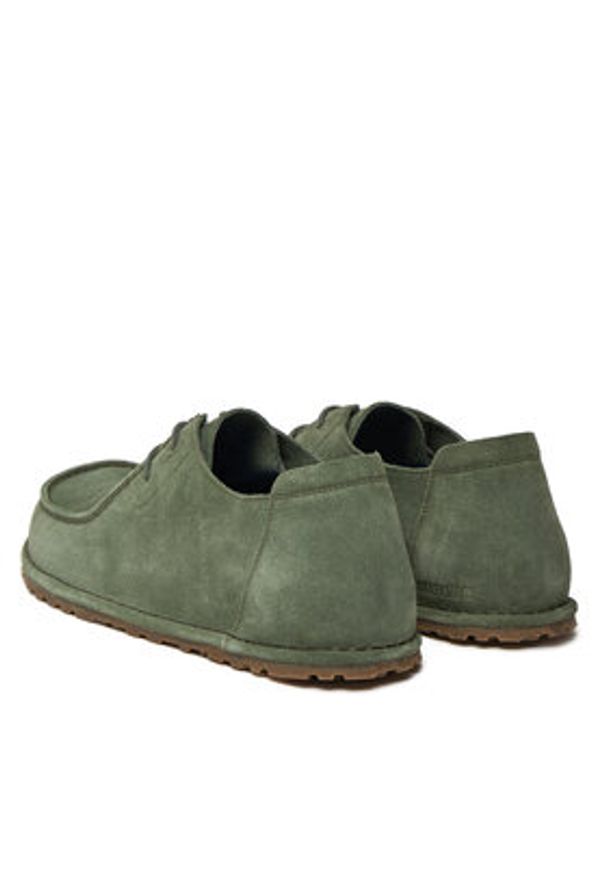 Birkenstock Półbuty Utti Lace 1030109 Zielony. Kolor: zielony. Materiał: zamsz, skóra