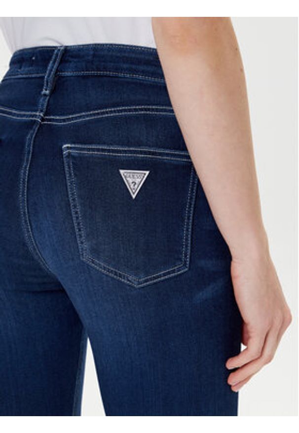 Guess Jeansy W5YA0L D0782 Niebieski Flare Fit. Kolor: niebieski