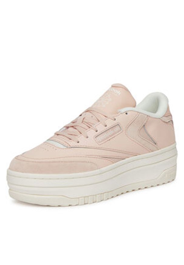 Reebok Sneakersy CLUB C EXTRA 100221045 Różowy. Kolor: różowy. Materiał: skóra. Model: Reebok Club