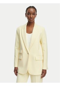 Morgan Marynarka 261-VADO.F Żółty Regular Fit. Kolor: żółty. Materiał: syntetyk #1