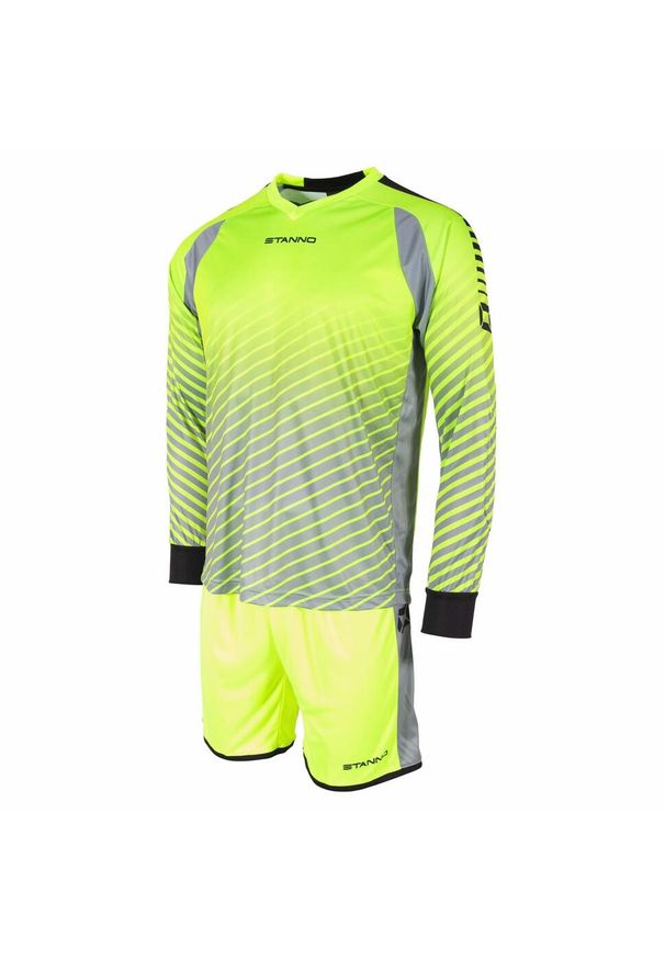 STANNO - Dzieci Koszulka bramkarska Stanno Blitz, Żółta. Kolor: żółty. Materiał: materiał. Sport: fitness, piłka nożna